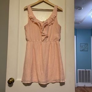 AS U WISH Pastel Pink Dress
